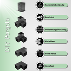 Paalconnector 70x70 mm